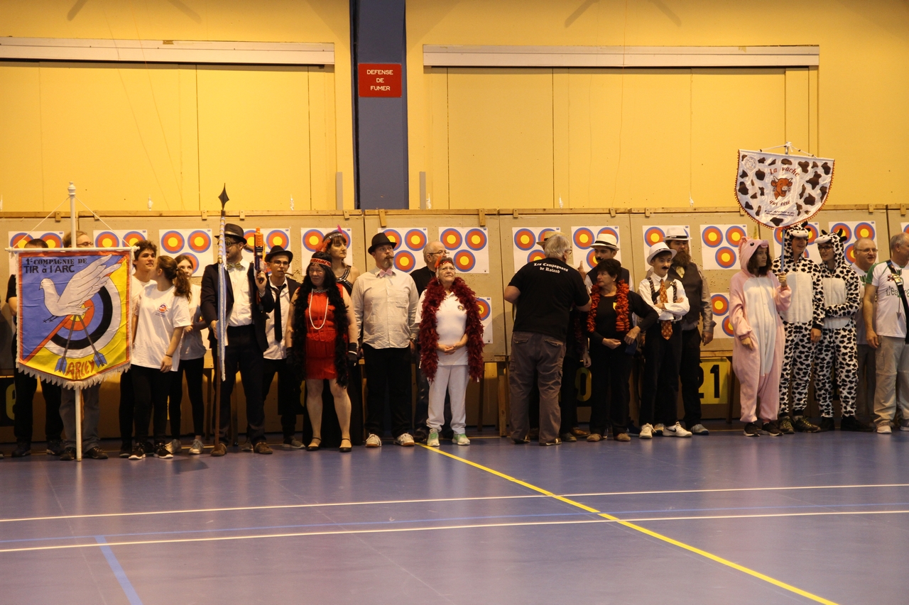 Les archers de la savoureuse au 24H internationales de Belfort 2017.